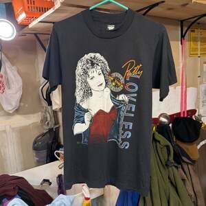 Vintage 1991 Patty Loveless On Down The Line Tour T-Shirt size medium